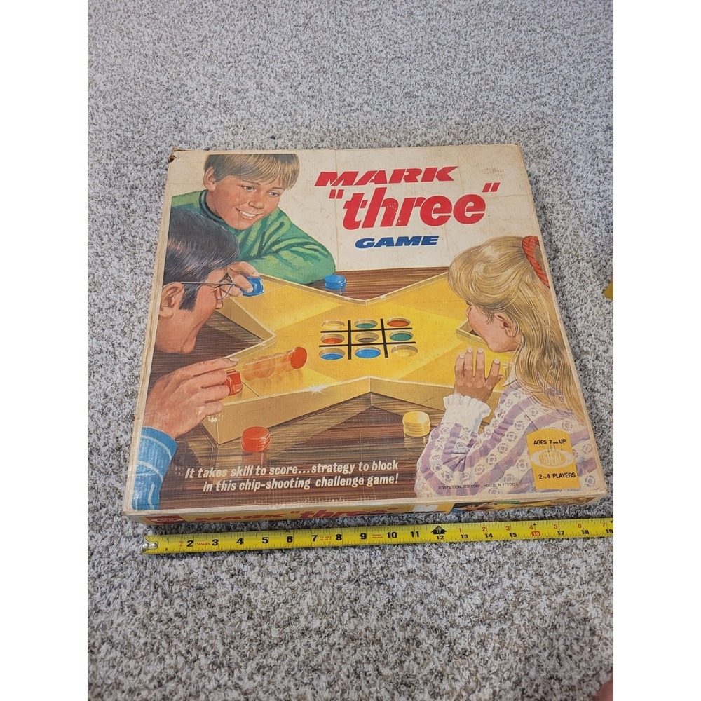 Vintage 1972 Mark 3 Game By Ideal